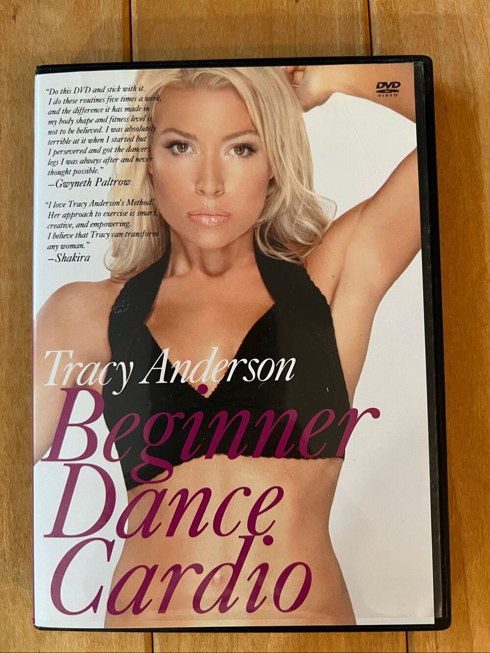 Tracy Anderson beginner dance cardio DVD 